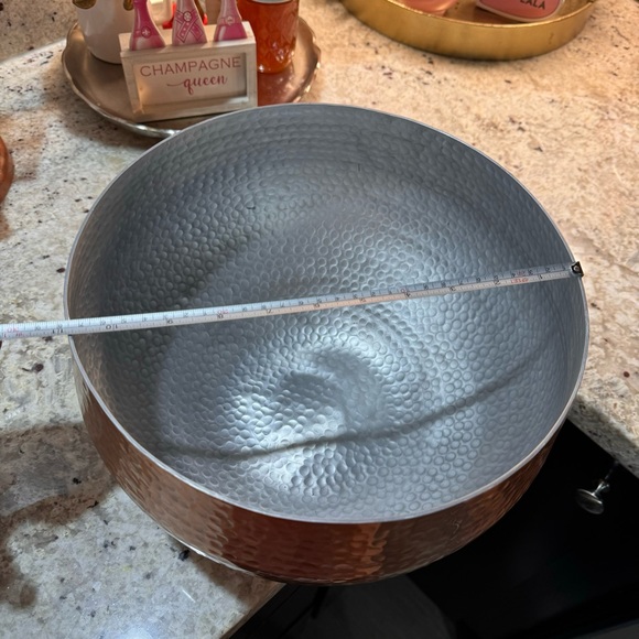 Threshold Copper Aluminum Serving Bowl/Punch - Picture 7 of 8